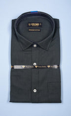 Kroms fashion men shirt Black kromsFashion