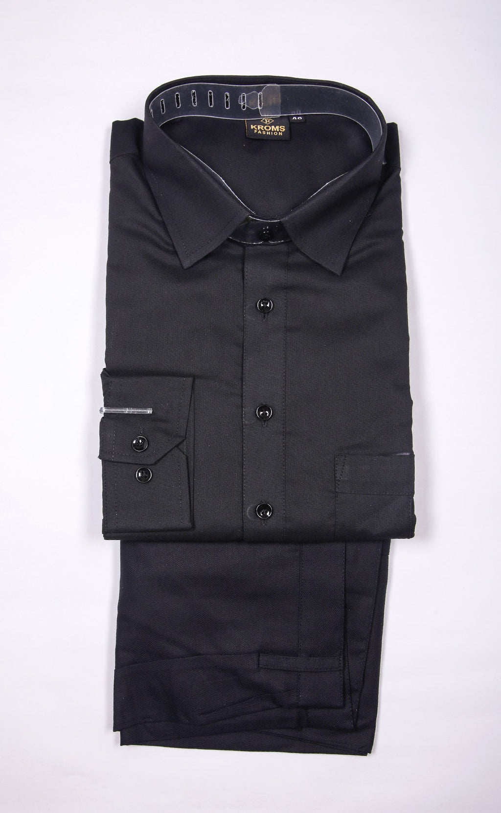 Kroms fashion men Pathani suit Black kromsFashion