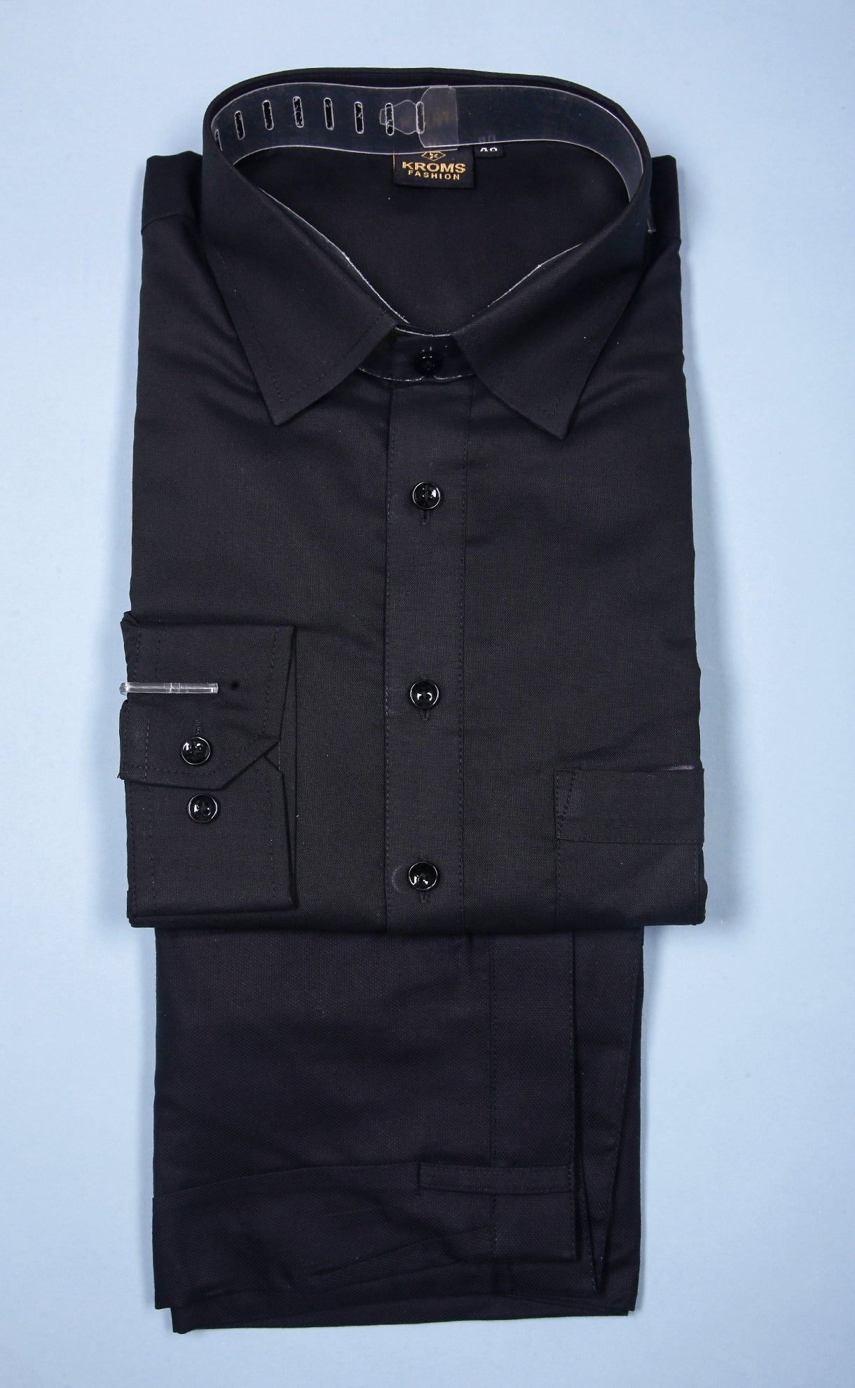 Kroms fashion men Pathani suit Black kromsFashion