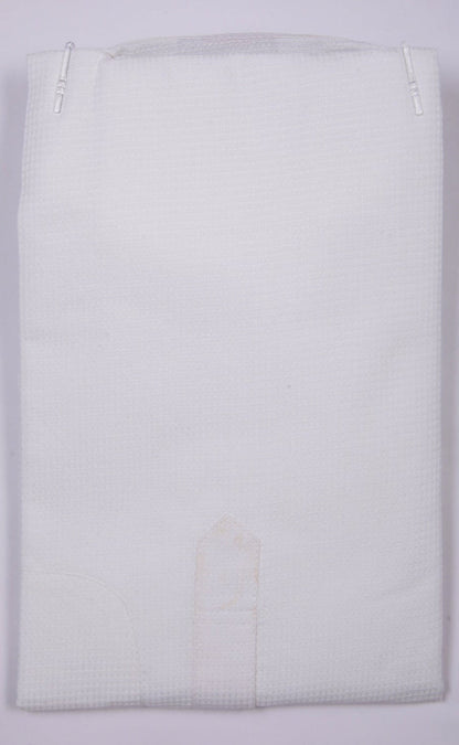 Kroms fashion men plain kurta White kroms fashion