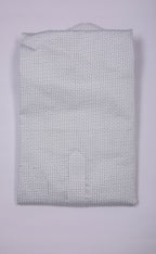 Kroms Fashion Men Kurta White Dotted kromsFashion