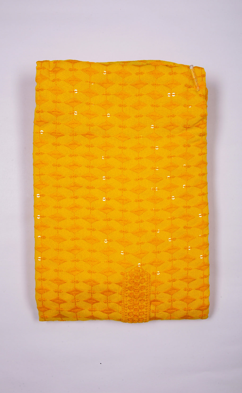 Kroms Fashion Sequin Men Kurta Yellow kromsFashion