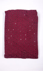 Kroms fasion men sequin kurta Wine kromsFashion