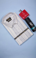 Kroms Fashion Men Shirt Wave Printed kroms fashion