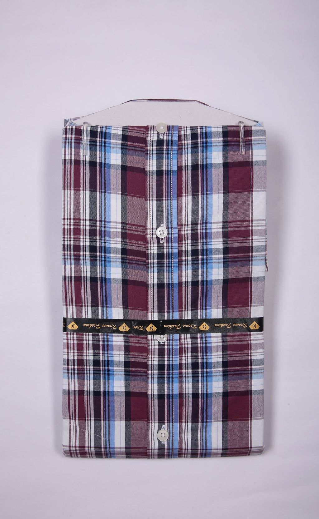 Kroms fashion men shirt Multicolor Checked kroms fashion