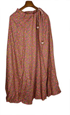 Women trendy rayon silk skirt for women kromsFashion