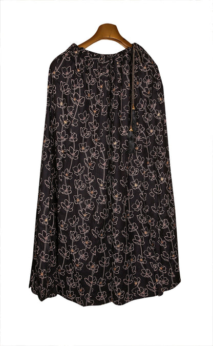 Women trendy cotton silk skirt kromsFashion