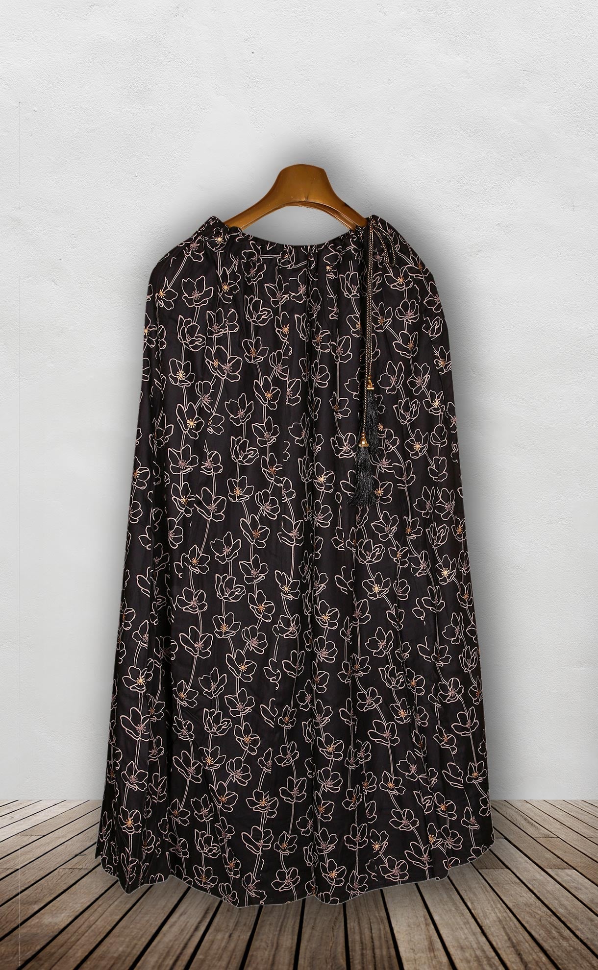 Women trendy cotton silk skirt kromsFashion