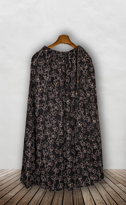 Women trendy cotton silk skirt kromsFashion