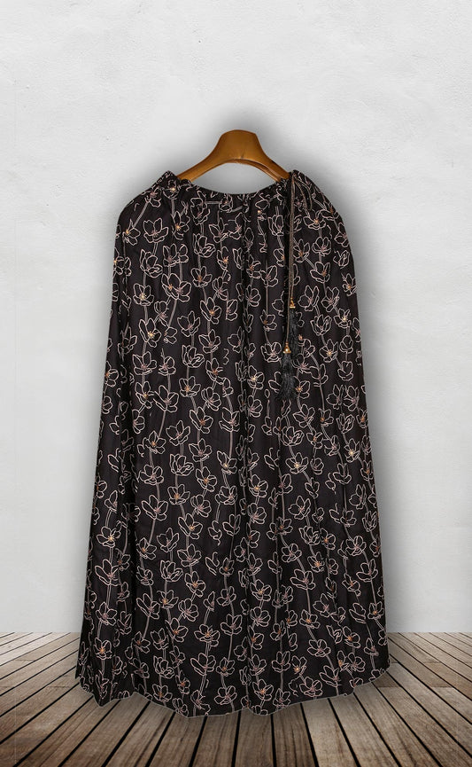 Women trendy cotton silk skirt kromsFashion