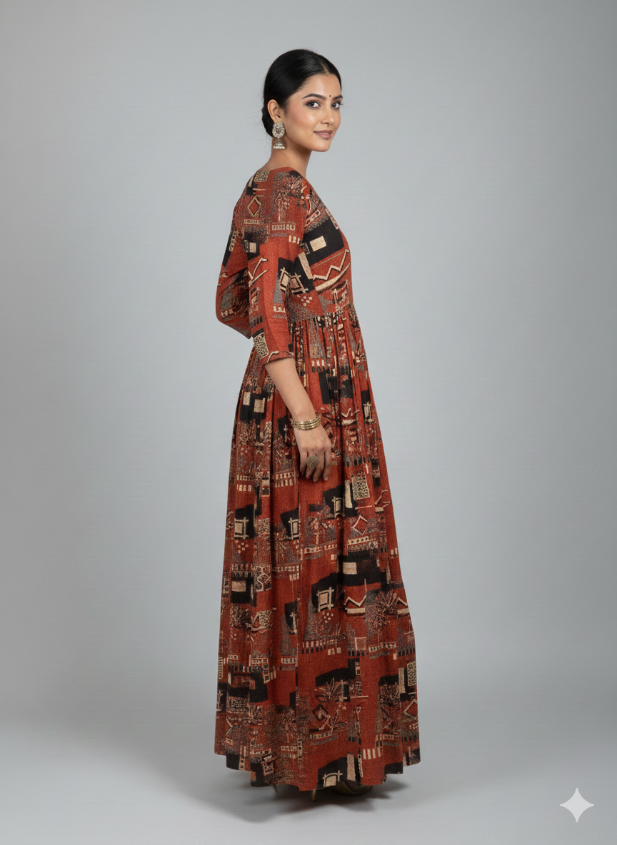 Women Dress kroms fashion