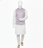 Men Nehru Jacket Mauve Color kromsFashion