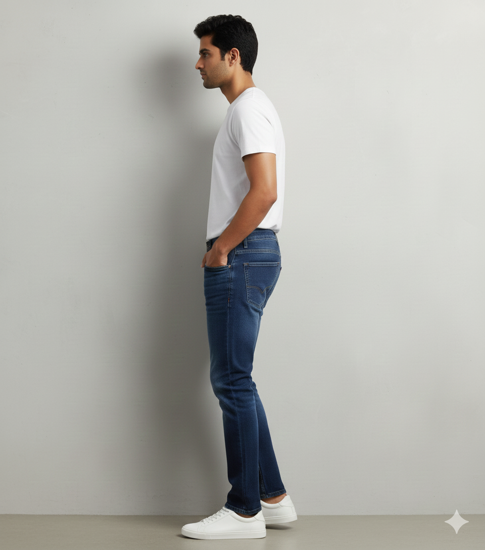 Men Denim Jeans kromsFashion