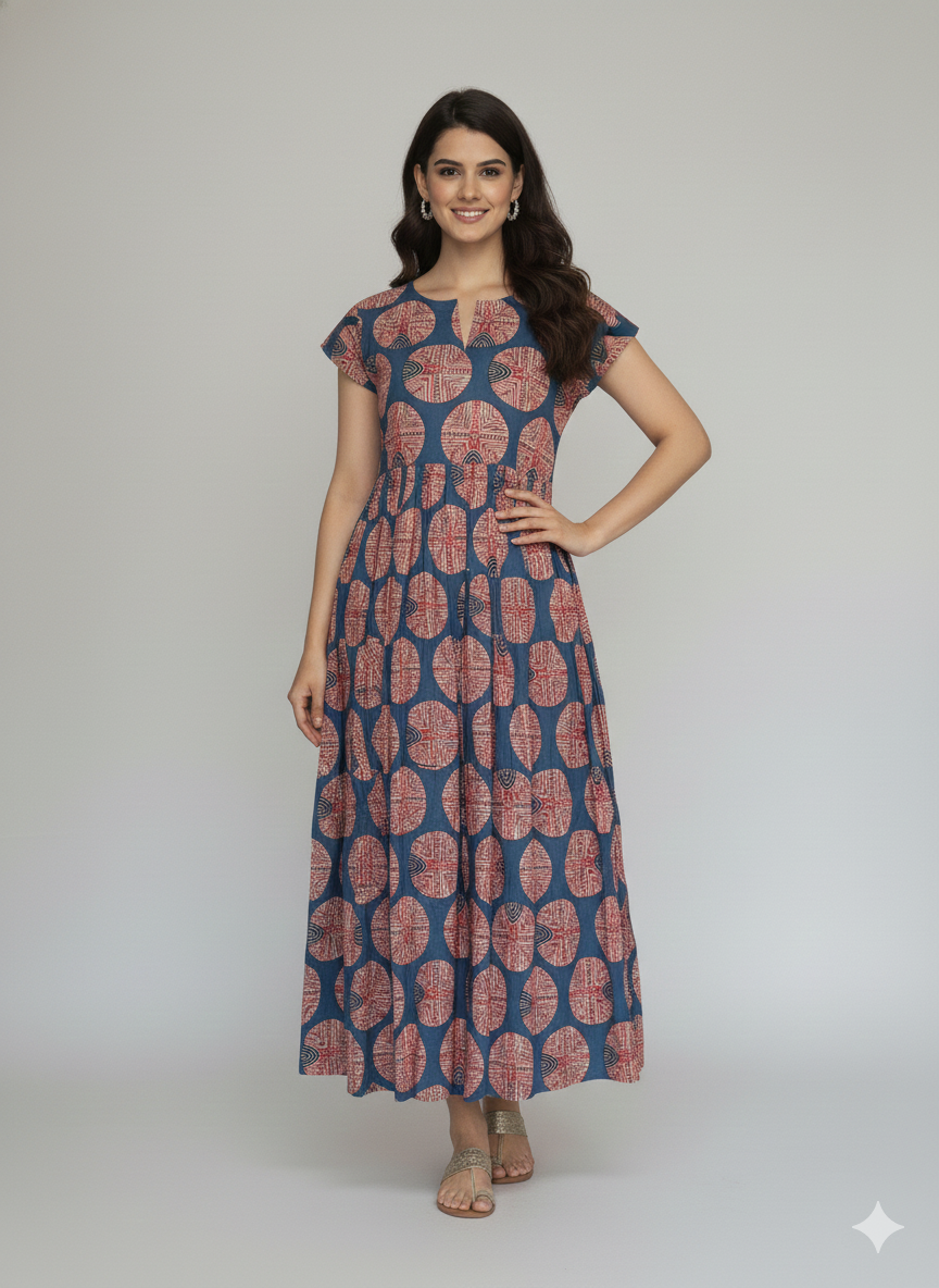 Women Dress Printed kroms fashion