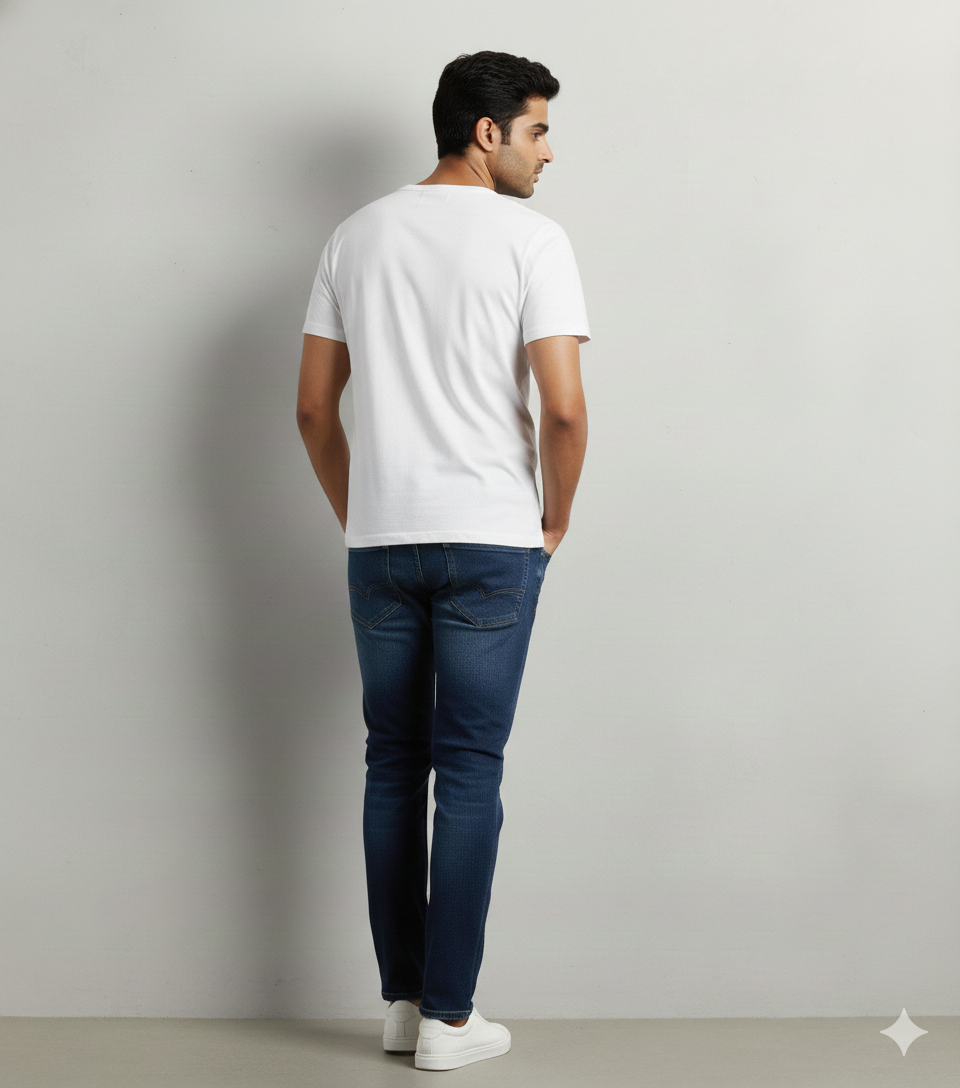 Men Denim Jeans kroms fashion