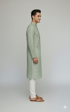 Kroms Fashion Men Sequin Kurta kroms fashion