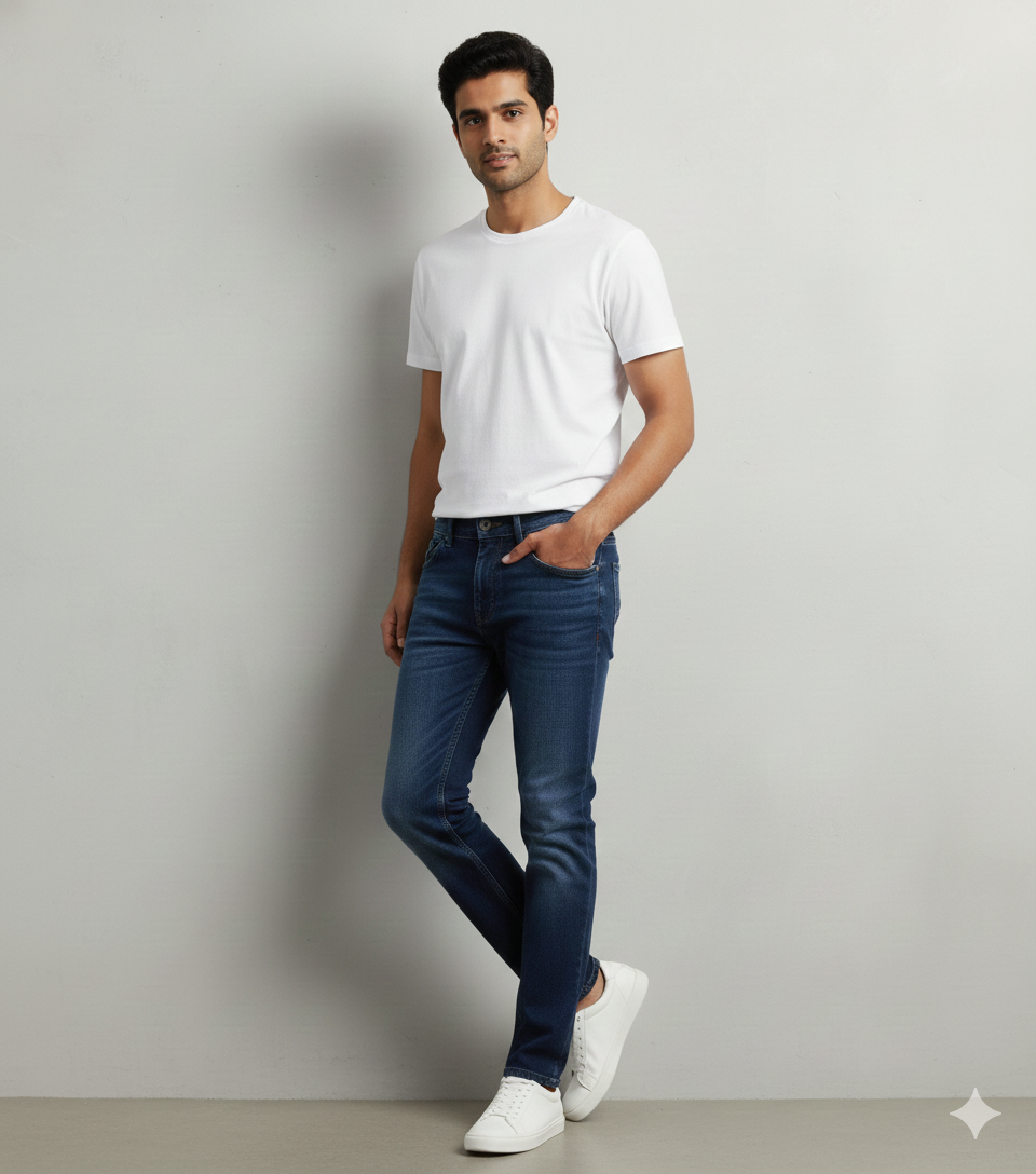 Men Denim Jeans kromsFashion