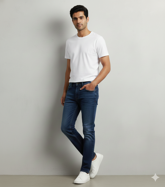 Men Denim Jeans kromsFashion