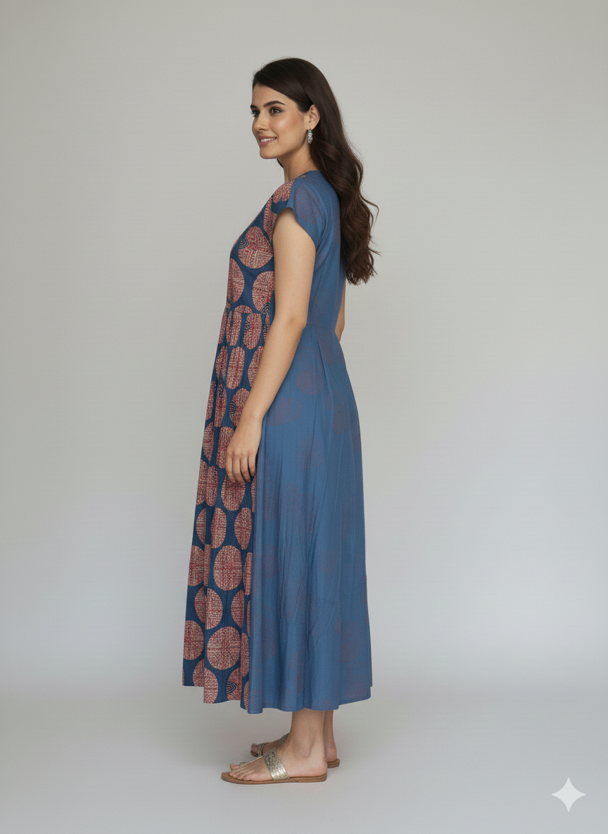 Women Dress Printed kroms fashion