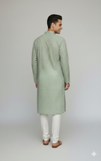 Kroms Fashion Men Sequin Kurta kroms fashion