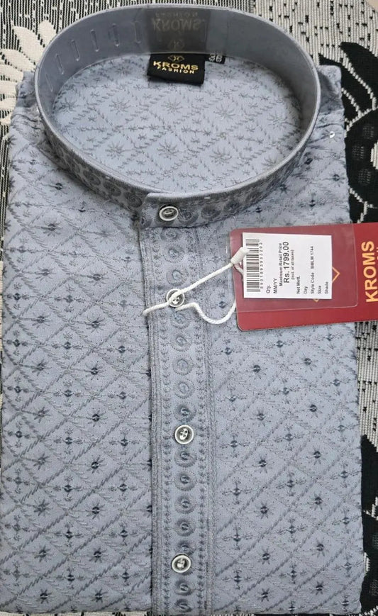 kroms fashion sequence men kurta kromsFashion
