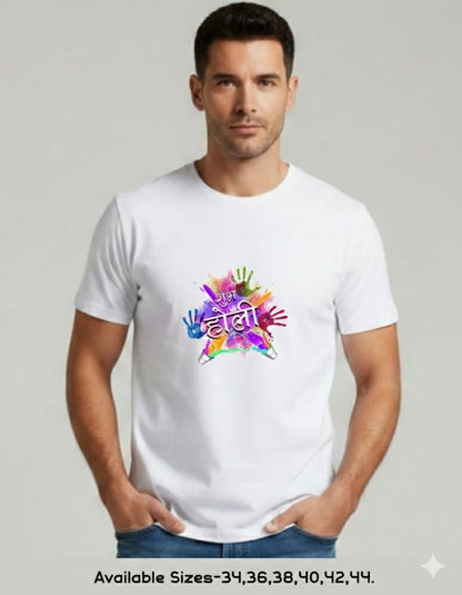 HOLI T SHIRTS FOR BOTH MEN AND WOMEN
