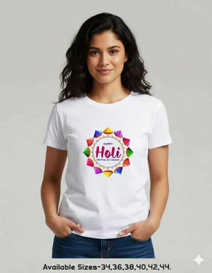 HOLI T SHIRTS FOR BOTH MEN AND WOMEN