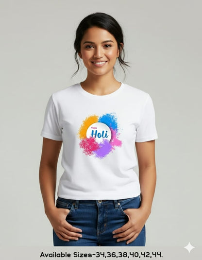 HOLI T SHIRTS FOR BOTH MEN AND WOMEN