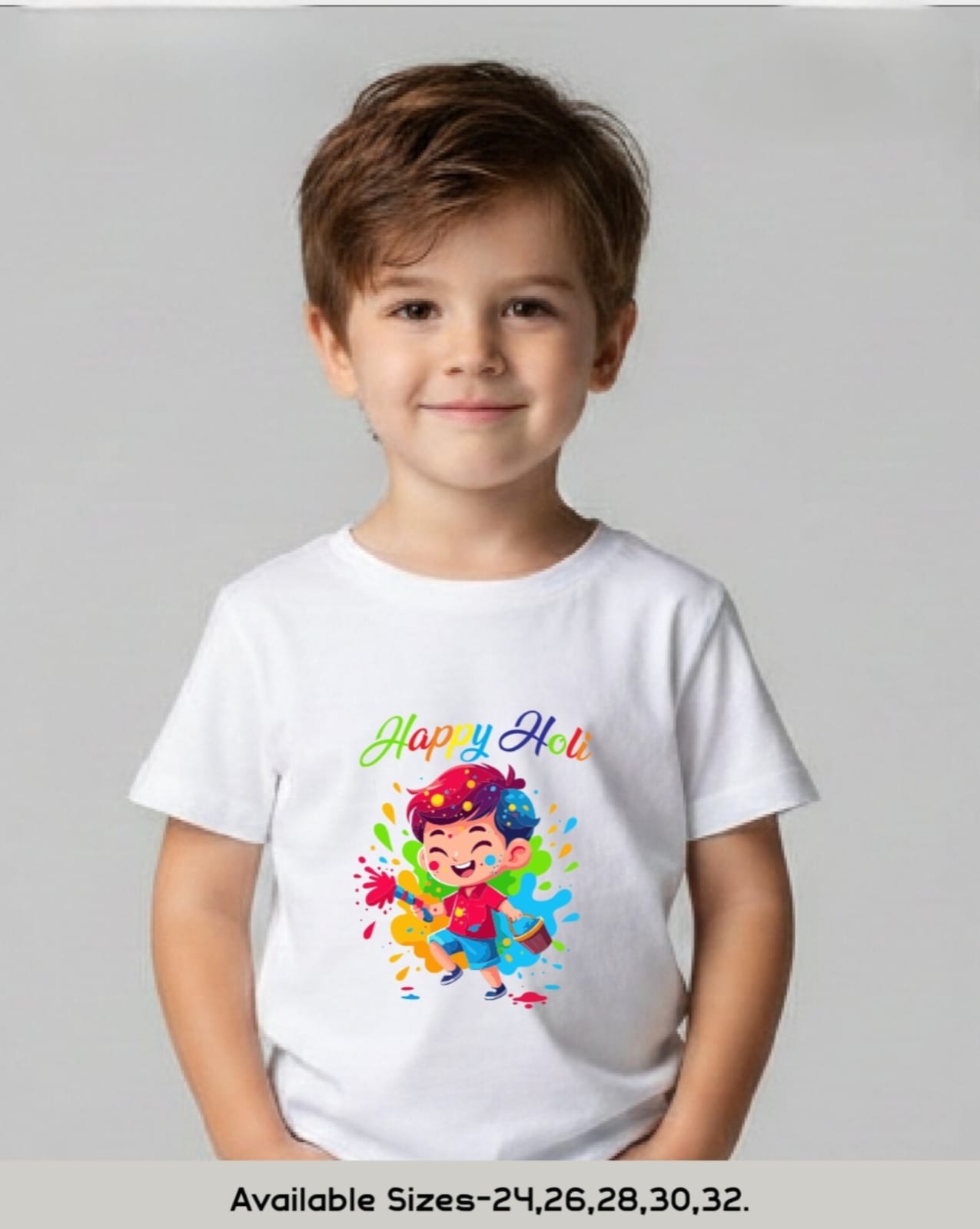 HOLI T SHIRTS FOR KIDS