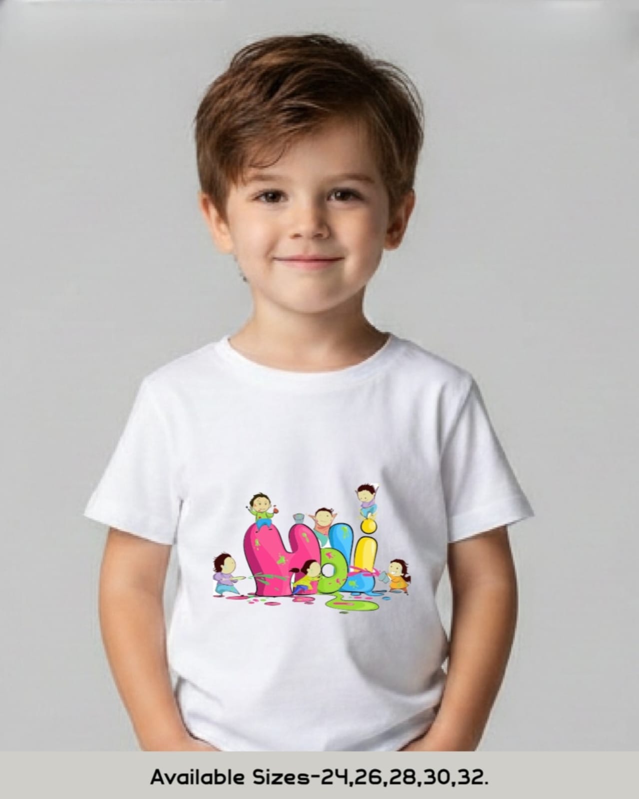 HOLI T SHIRTS FOR KIDS
