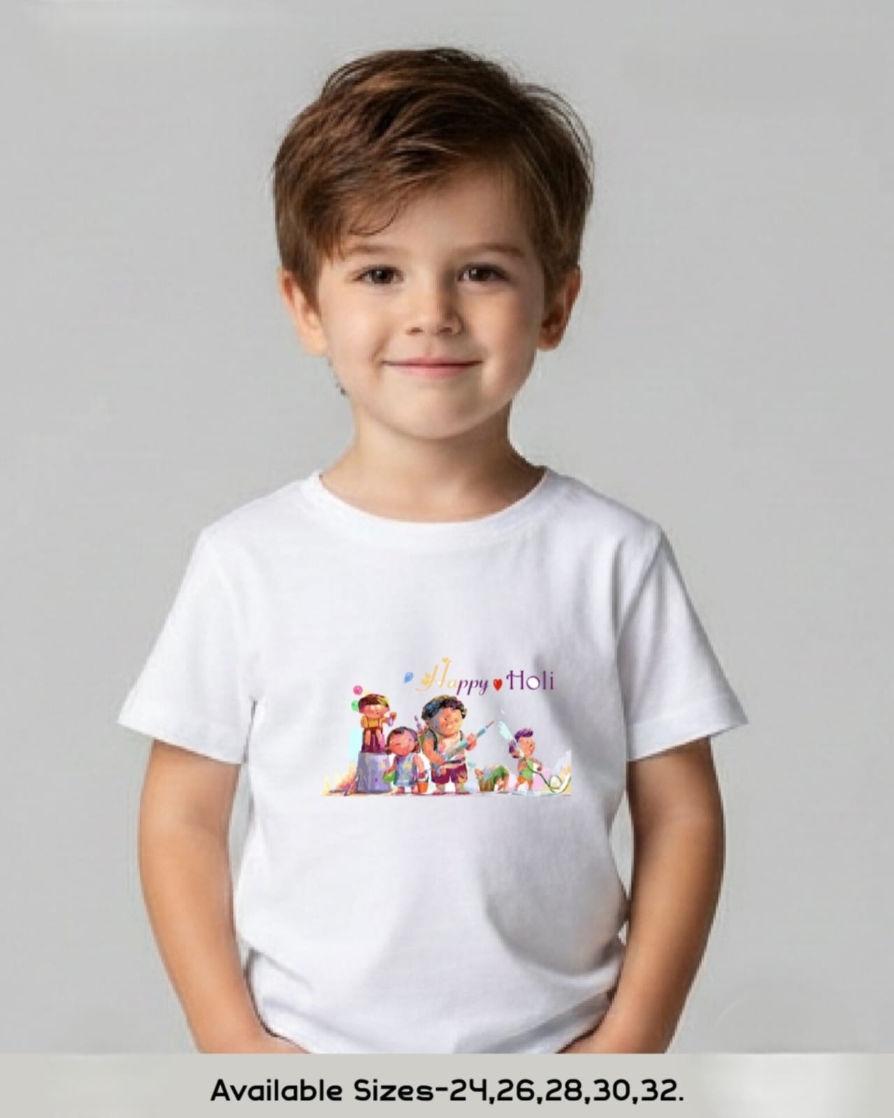 HOLI T SHIRTS FOR KIDS