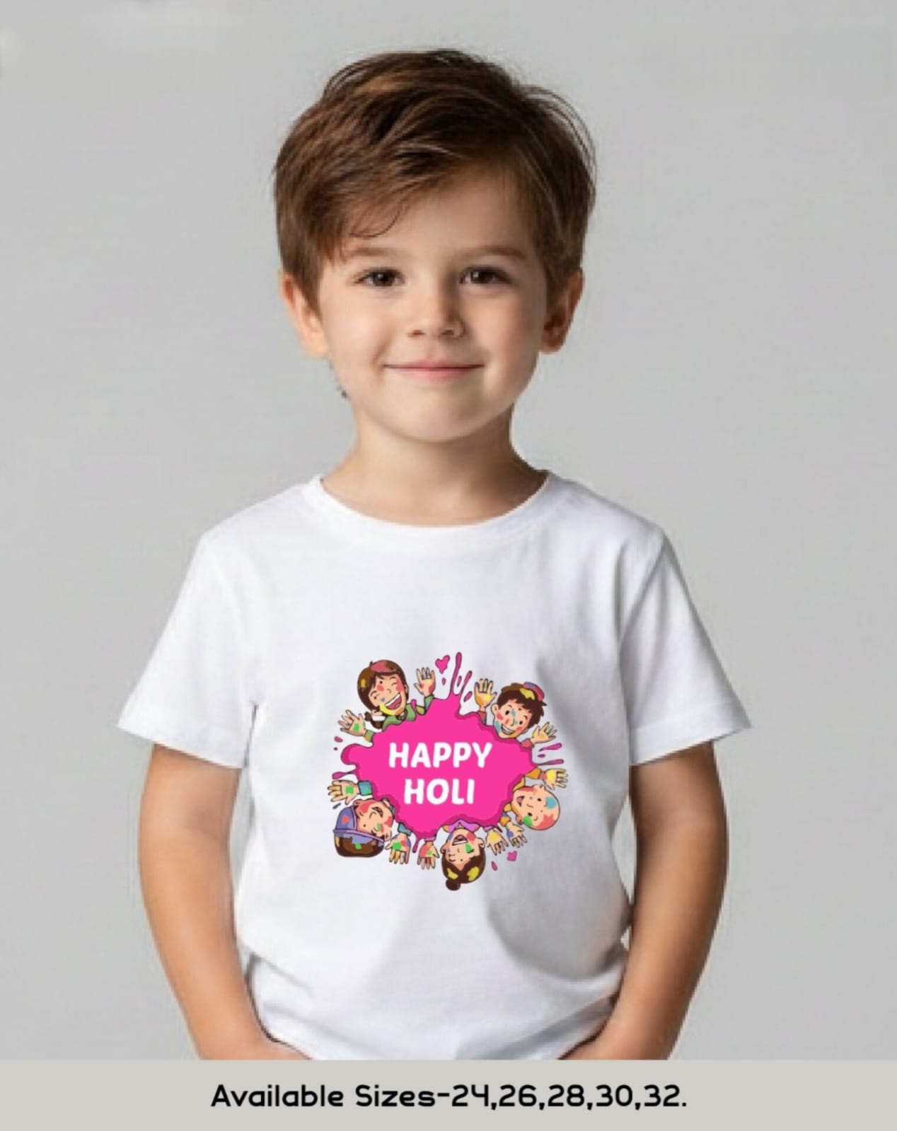 HOLI T SHIRTS FOR KIDS