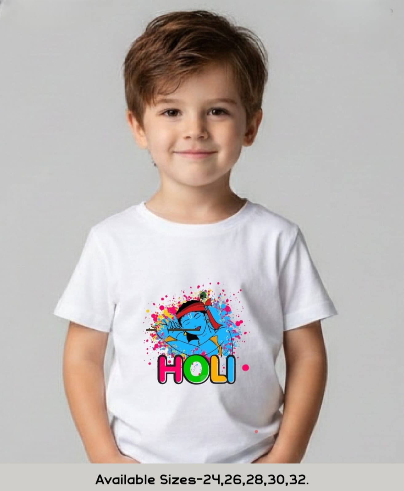 HOLI T SHIRTS FOR KIDS